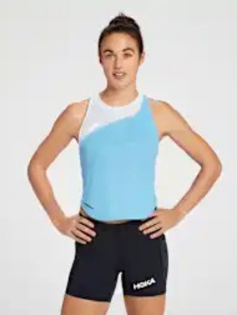 HOKA Women Activewear Top Size Medium Loose Fit 100% Recycled Polyester